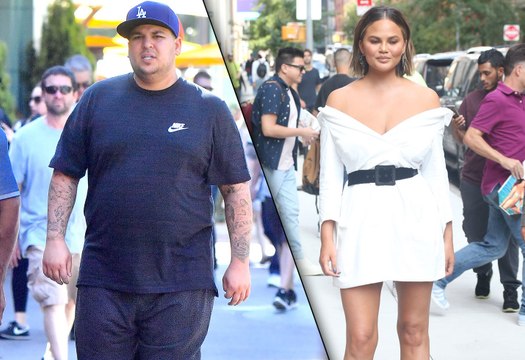 Chrissy Teigen Calls Out Rob Kardashian — Then Gets Super Cryptic