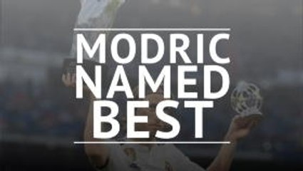 Modric wins Men's Best FIFA award