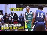 Jamal Crawford DESTROYS The Drew League Squad!! YOU CAN'T GUARD HIM!! Handle TOO NASTY