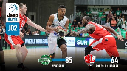 Jeep® ÉLITE : Nanterre vs Bourg-en-Bresse (J2)
