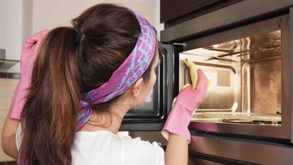 Blitzschnell die Mikrowelle reinigen