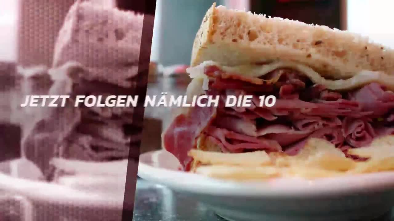 Die 10 beliebtesten Sandwich-Arten