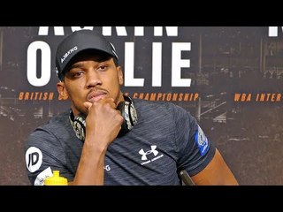 Anthony Joshua POST FIGHT PRESS CONFERENCE vs. Alexander Povetkin