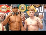 Anthony Joshua vs. Alexander Povetkin FULL WEIGH IN & FINAL FACE OFF | Matchroom Boxing