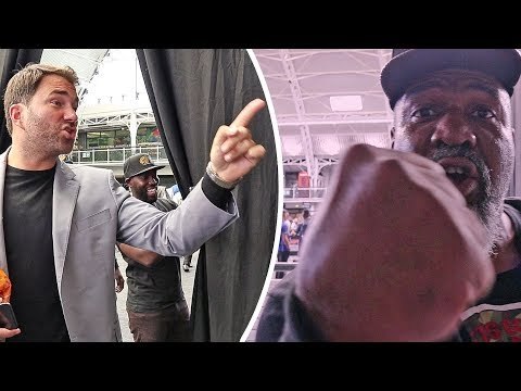 BEEF!! Eddie Hearn vs. Shannon Briggs LET'S FIGHT!! .. I'LL KNOCK EDDIE OUT