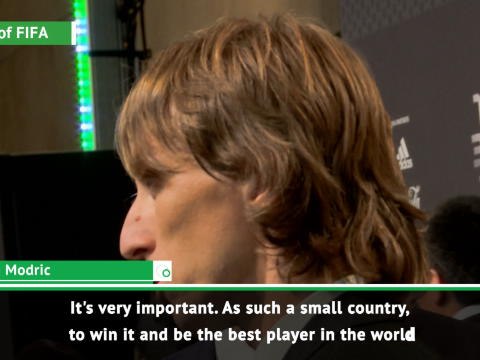 Best player win important for Croatia - Modric