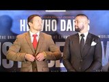 Oleksandr Usyk vs. Tony Bellew INTENSE & LONG FACE OFF | Matchroom Boxing