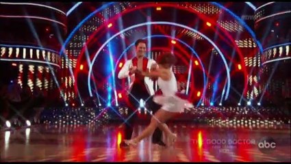 Mary Lou Retton & Sasha Farber - Cha Cha