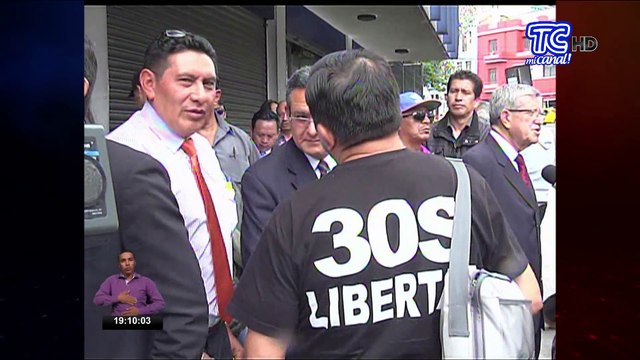 Víctimas del 30S solicitan evaluación a jueces de la Corte Nacional de Justicia.