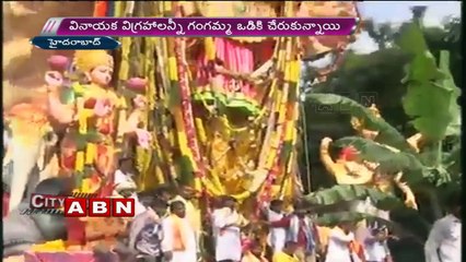 Ganesh Immersion completed without any disturbances in Hyderabad