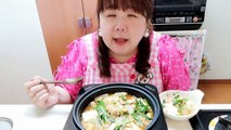 【夕御飯】ヘルシーピリ辛マーボー鍋を食べる！