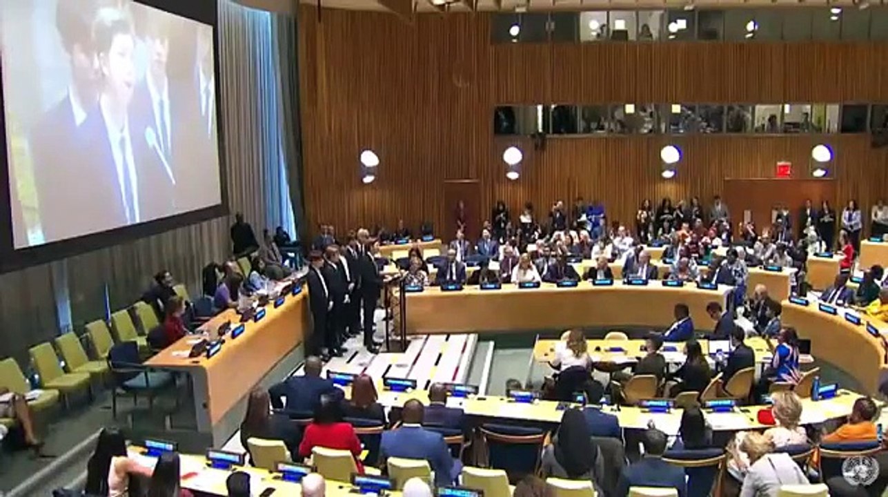 [ENG CC] BTS SPEECH at UNICEF: “Youth 2030: The UN Youth Strategy” #Youth2030⁠ ⁠ #BTSxUnitedNations