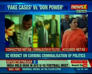 Supreme Court today on curbing criminalisation of politics, PIL to disqualify netas with chargesheet