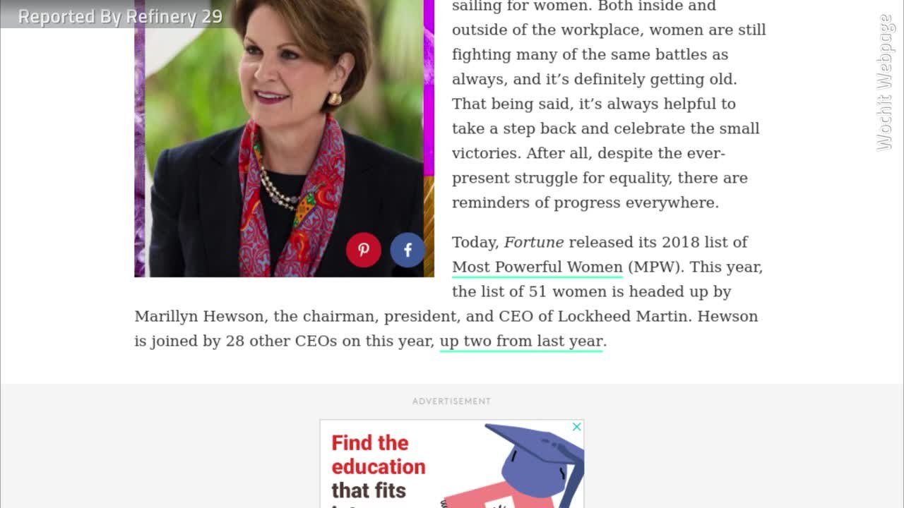 Fortune's Most Powerful Women List Is Disappointing