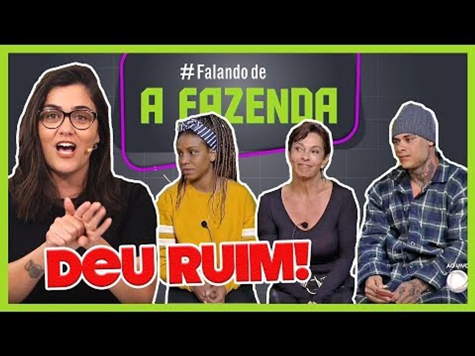 Bate-boca AO VIVO! COMENTANDO A FORMAÇÃO DA ROÇA | "A FAZENDA 10" | Programa de 24/09/2018