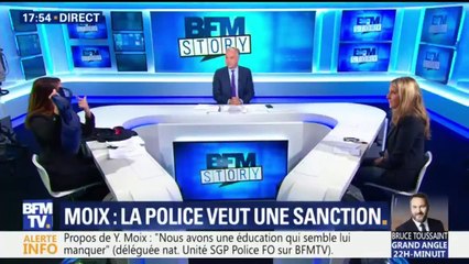 Une déléguée syndicale de la police "offre" un gilet pare-balles à Yann Moix pour venir patrouiller en opération