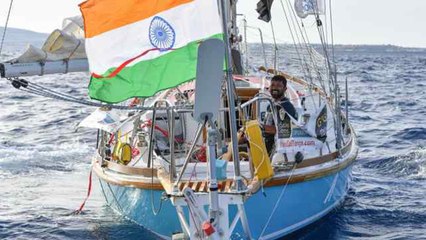 Navy Officer Abhilash Tomy का Rescue Video देख दंग रह जाएंगे आप | वनइंडिया हिन्दी