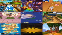 subway surfers VS Mona Looney Tunes  Rabbids Arby's Rush Rabbids Crazy  PJ Masks Miraculous Ladybug