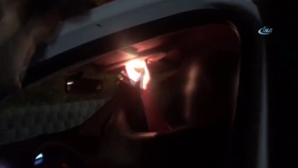 Lüks site önünde uyuşturucu ticaretine tutuklama