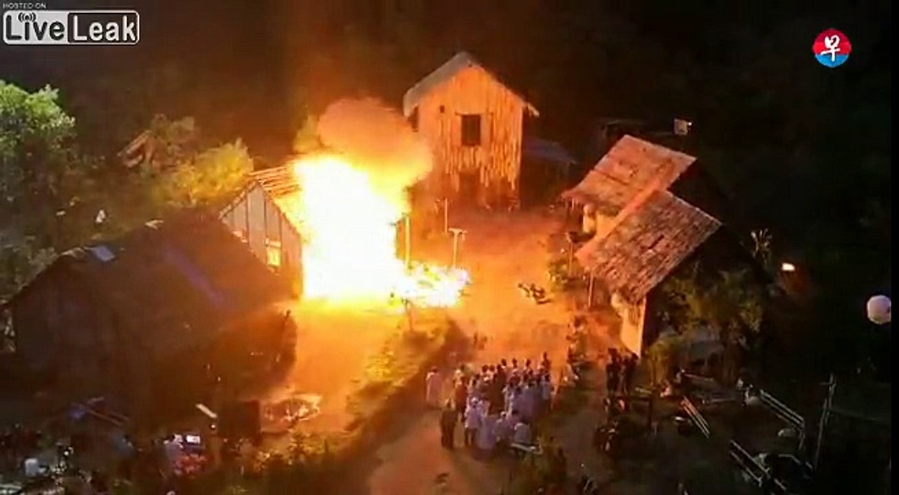 Actors burnt during filming mishap