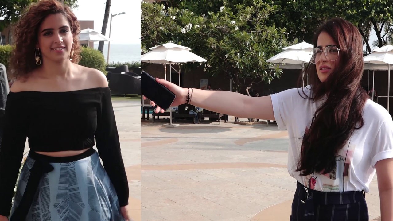 Sunil Grover, Sanya Malhotra & Radhika Madan at Pataakha promotions; Watch Video | FilmiBeat