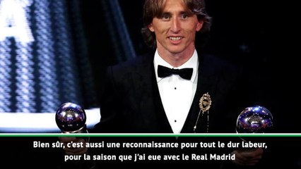 Video herunterladen: FIFA Awards - Modric : 