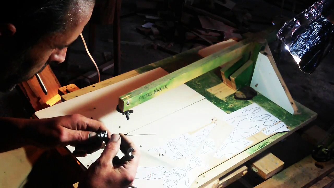 RANA Puzzle 3D di Legno - Traforo Elettrico - FAI DA TE