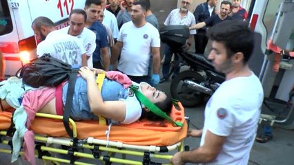 Fuhuş Baskınında, Çarşafla Sarkarak Polisten Kaçmaya Çalışırken Hastanelik Oldular