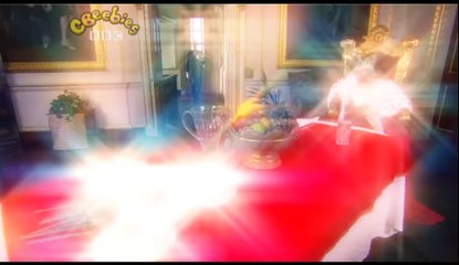 King Flannel tries to sneak past a packet of crisps