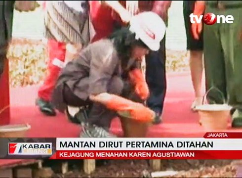 Eks Dirut Pertamina Karen Agustiawan Ditahan