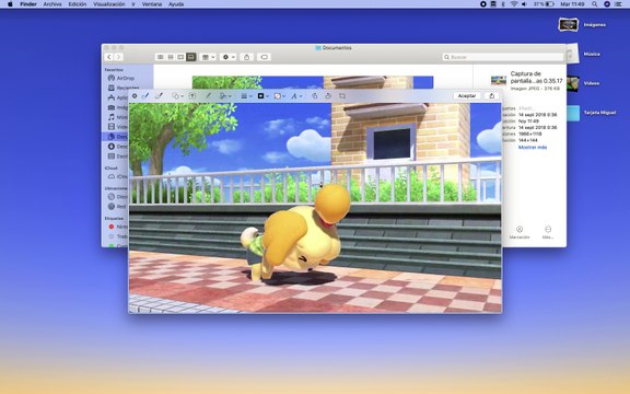 Así graba pantalla macOS Mojave