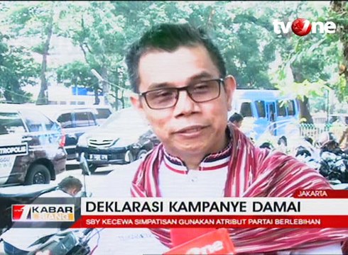 SBY Walk Out Defile Kampanye Damai