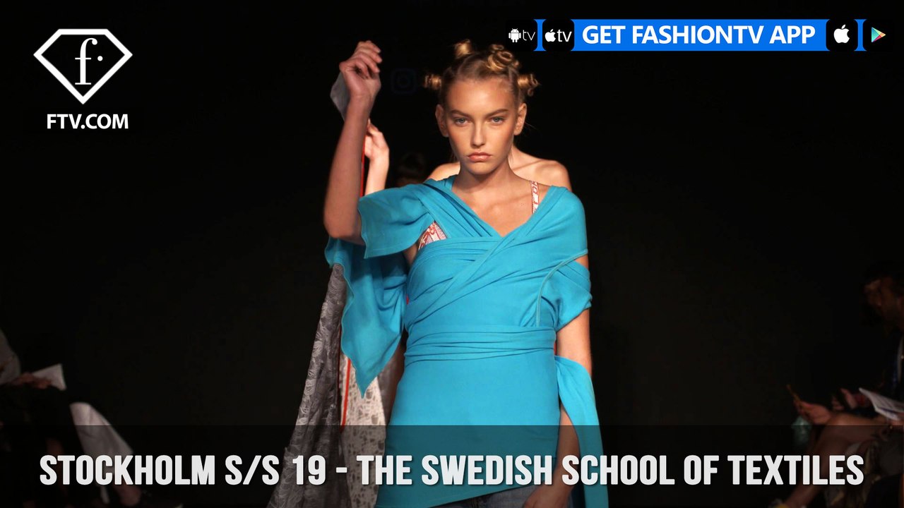 The Swedish School of Textiles Stockholm Spring/Summer 2019 | FashionTV | FTV