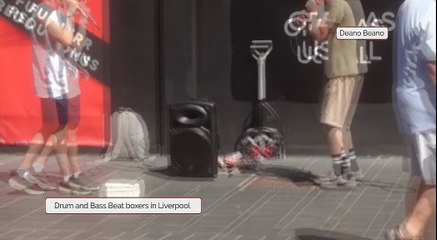 Bass Beatboxer Meets Rapper