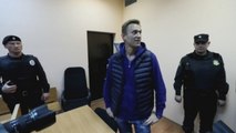 Navalni, sentenciado a otros 20 días de prisión después de salir de prisión