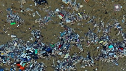 Η πιο βρώμικη παραλία της Ελλάδας  Κρήτη Ανάλουκας  Greece Drone Dirty Beach