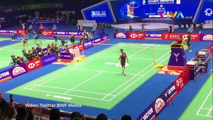 VIDEO: Teror Anthony Ginting Tumbangkan Para  Juara Dunia