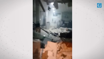 Explosão de agência em Santa Maria de Jetibá