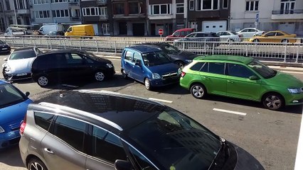 Accident entre 4 voitures quai de Rome