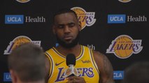 Lakers - LeBron : ''Un long chemin à parcourir avant d'atteindre Golden State''