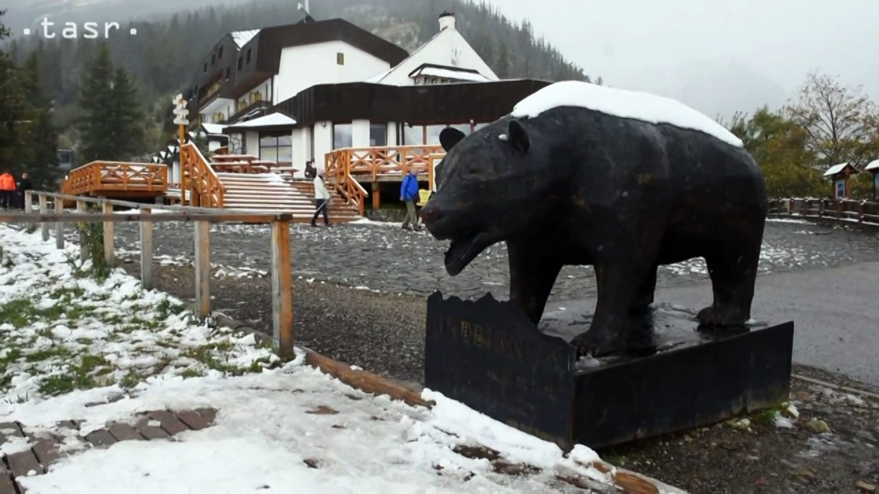 VYSOKÉ TATRY: Na Hrebienku napadlo päť centimetrov snehu