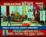 Khel Ratna Award to Virat Kohli; India's sporting heroes honoured