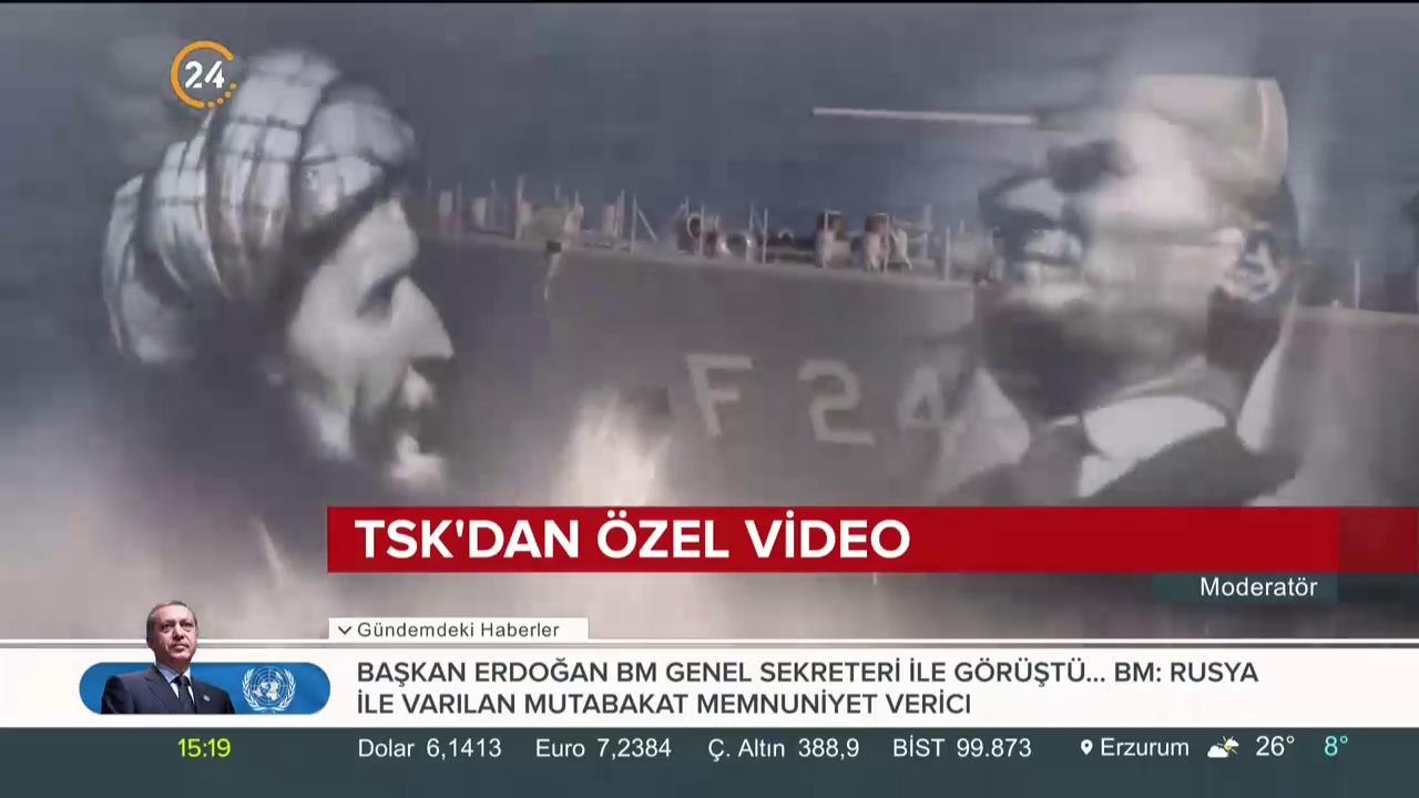 TSK'dan özel video