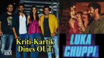 Kriti - Kartik Dines OUT with “Luka Chhupi” team
