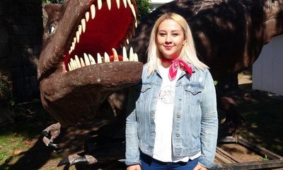 Melih Gökçek'in dinozor maketleri Trabzon'da