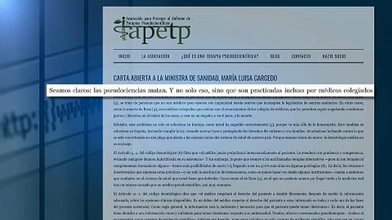 Científicos españoles alzan la voz contra las p...