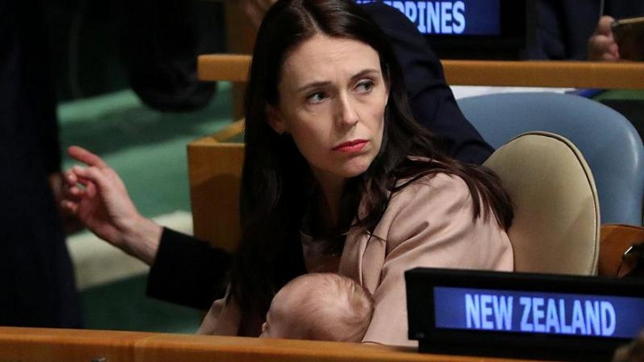 3 Monate alte Tochter von Jacinda Ardern entzückt bei UN-Generalversammlung