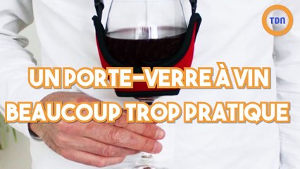 Un porte-verre à vin beaucoup trop pratique
