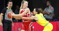 A Milli Kadın Basketbol Takımı, Avustralya'ya 90-64 Mağlup Oldu