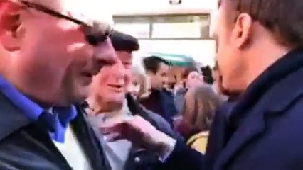 Alexandre Benalla à Poitiers avec Emmanuel Macron